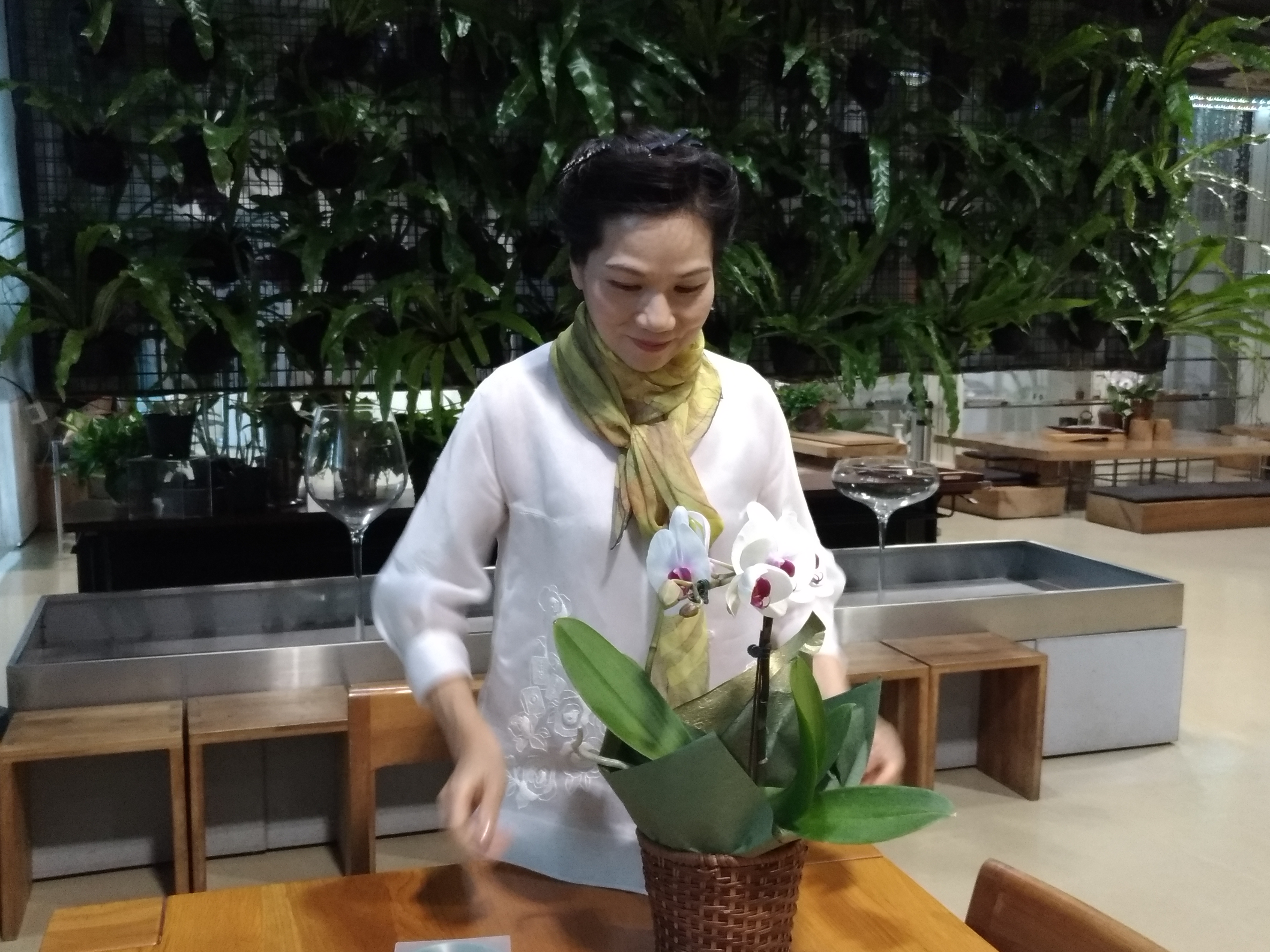天使生活館賴麗純館長分享終身學習