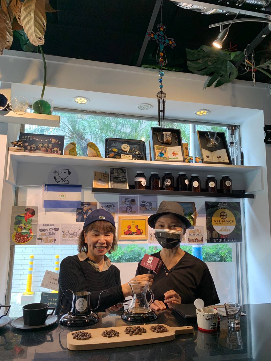 品嚐劉玉嬌的精品咖啡，快樂的「與聽眾有約」