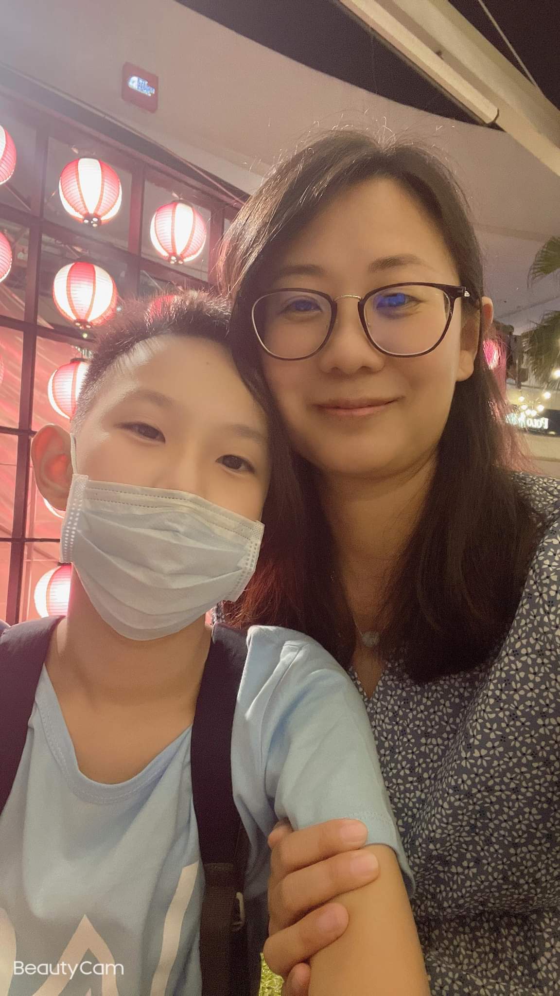 常桂蓮努力生活