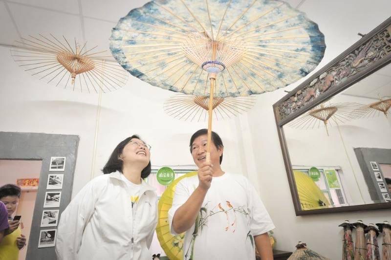 美濃老字號手工紙傘「廣進勝」，傳承紙傘文化
