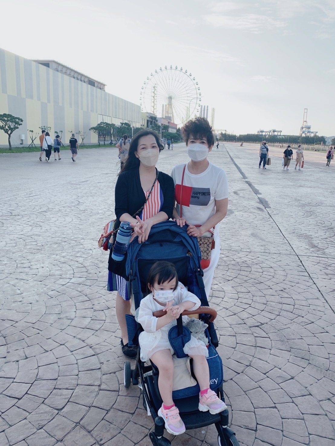 黃寶珍疫情期間讀完碩士，同時生育女兒