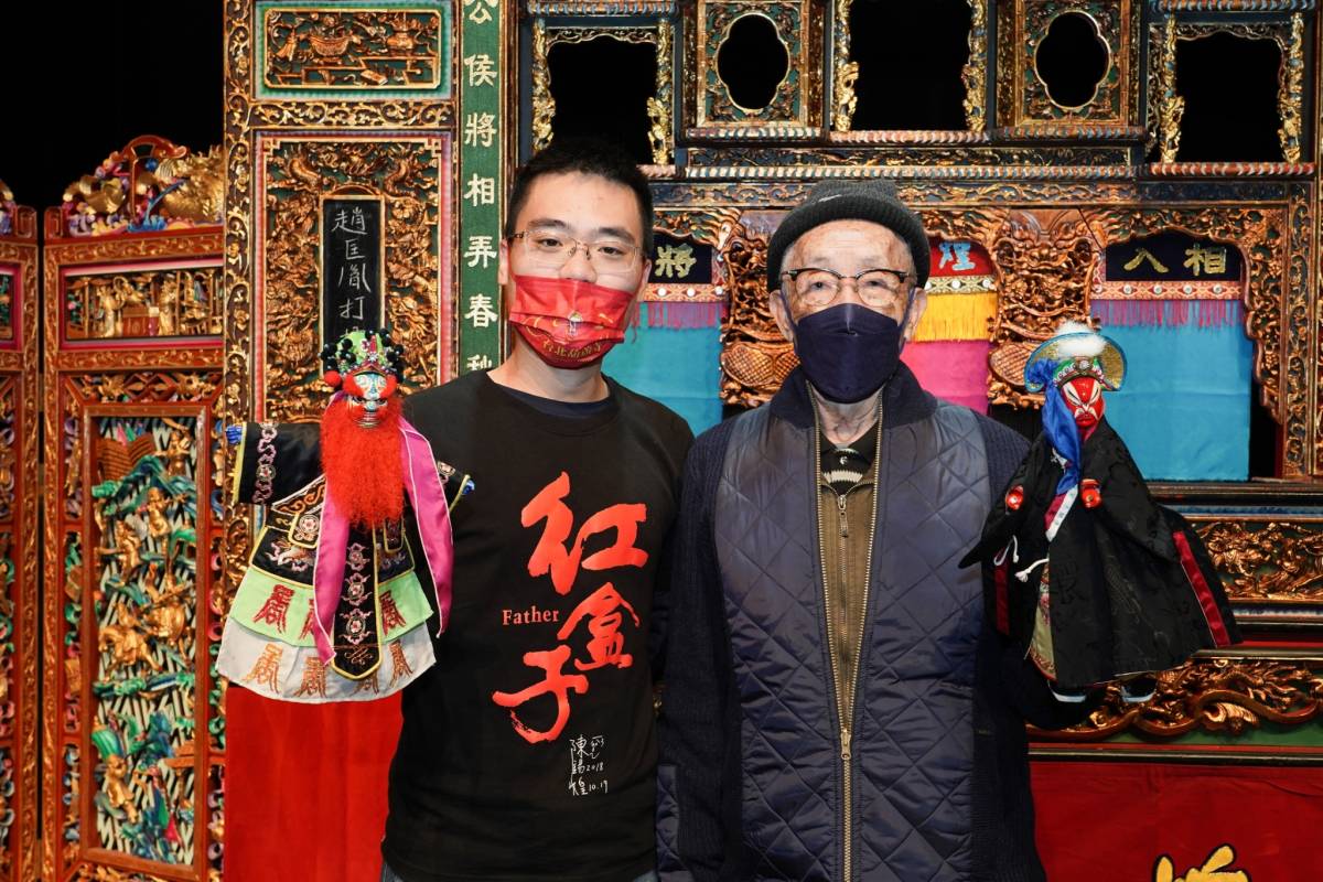 112年傳藝接班人駐園演出--「陳錫煌傳統掌中劇團」獻演