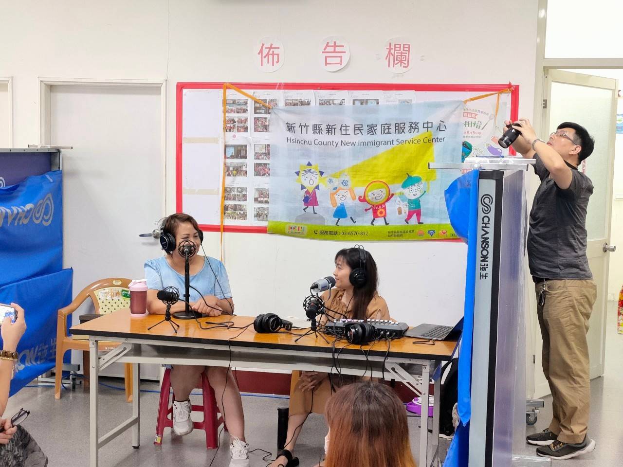 新住民成為Podcaster 將聲音傳回家鄉