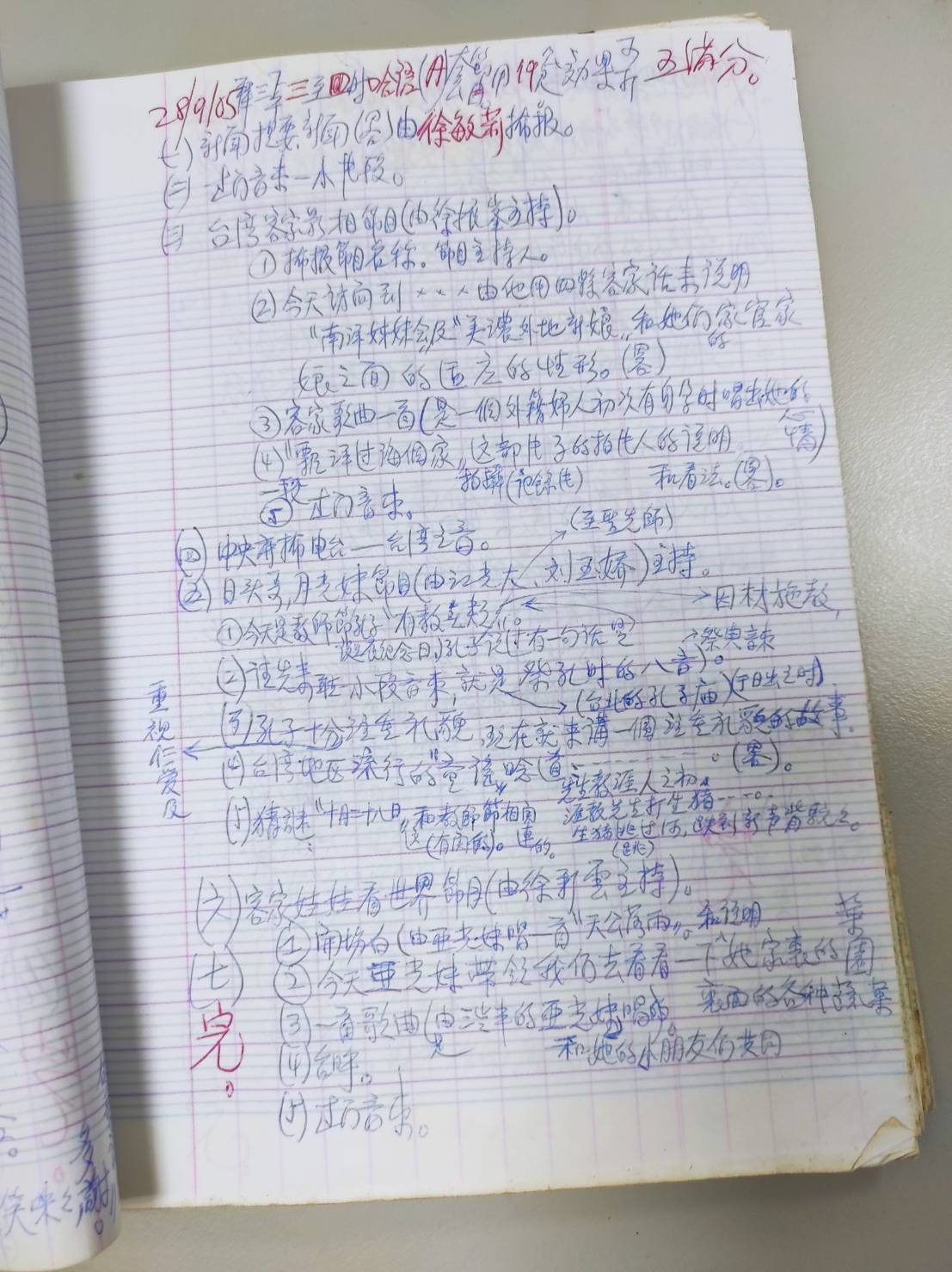 央廣紀念品成為聽友的收藏品，紀錄每次收聽的感動時刻