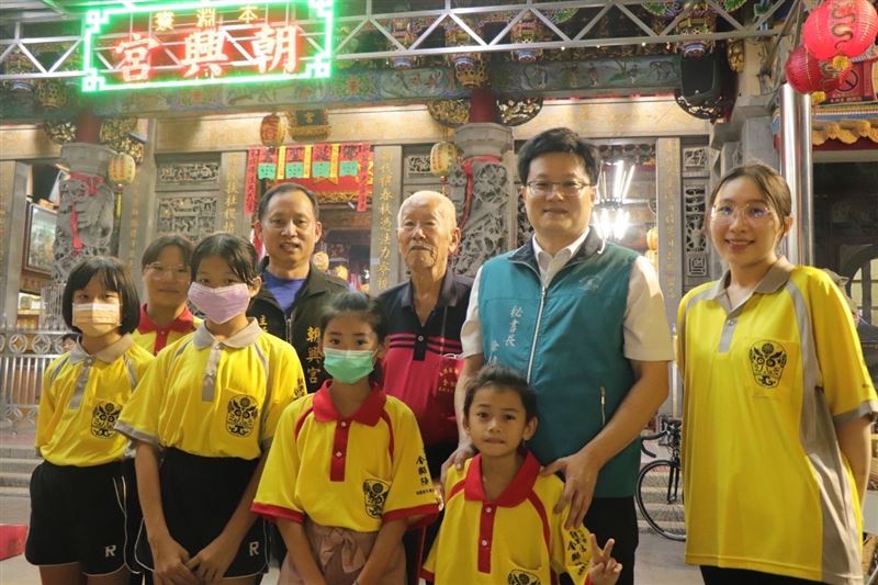 「本淵寮朝興宮金獅陣」登錄成為台南市民俗類無形文化資產