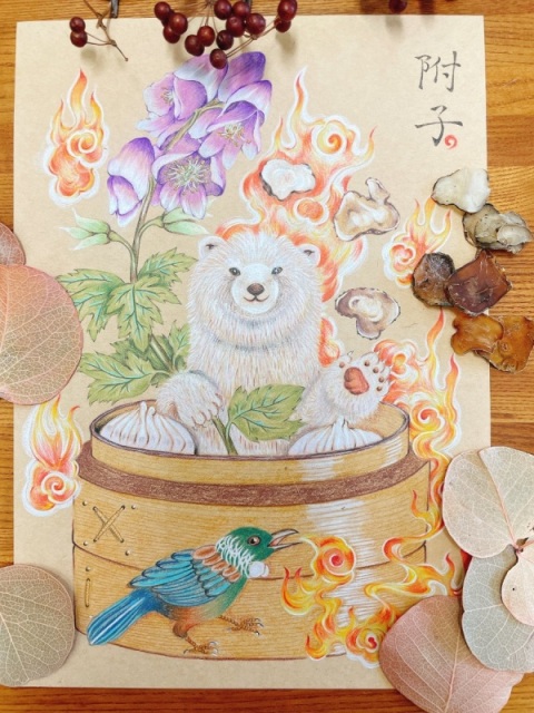 中藥插畫家毛郎中，帶你進入本草療癒的迷人世界
