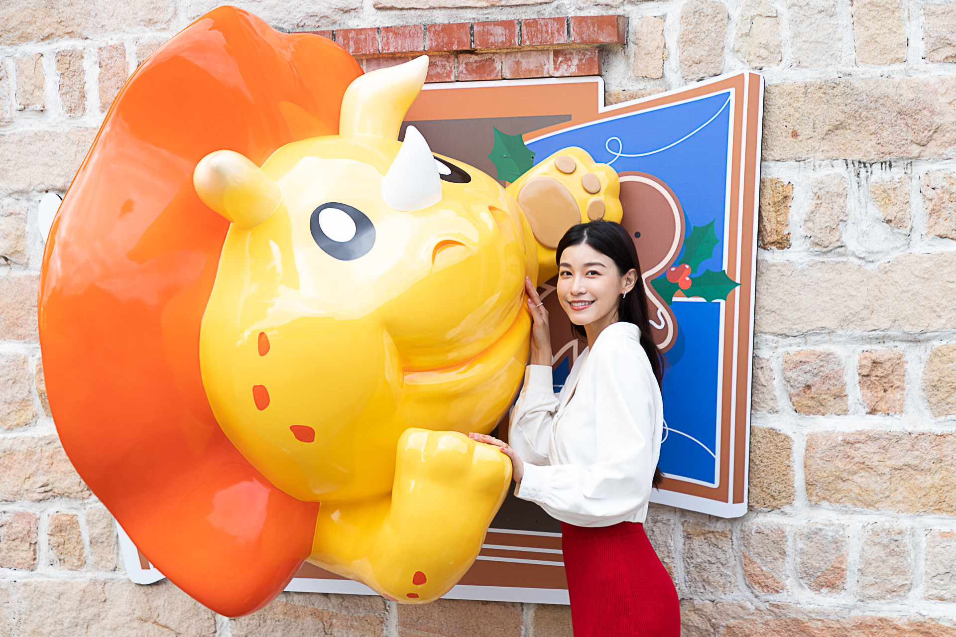 新北淡古館《屁屁龍》陪你迎聖誕 跨年