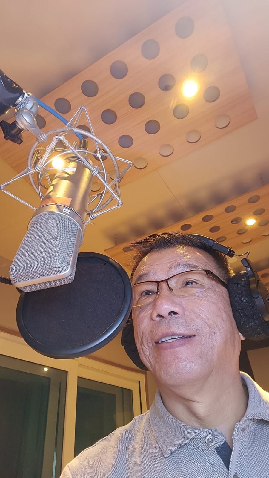 來自新加坡的客籍聲優李榮德老師，港劇卡通電影配音都難不倒他