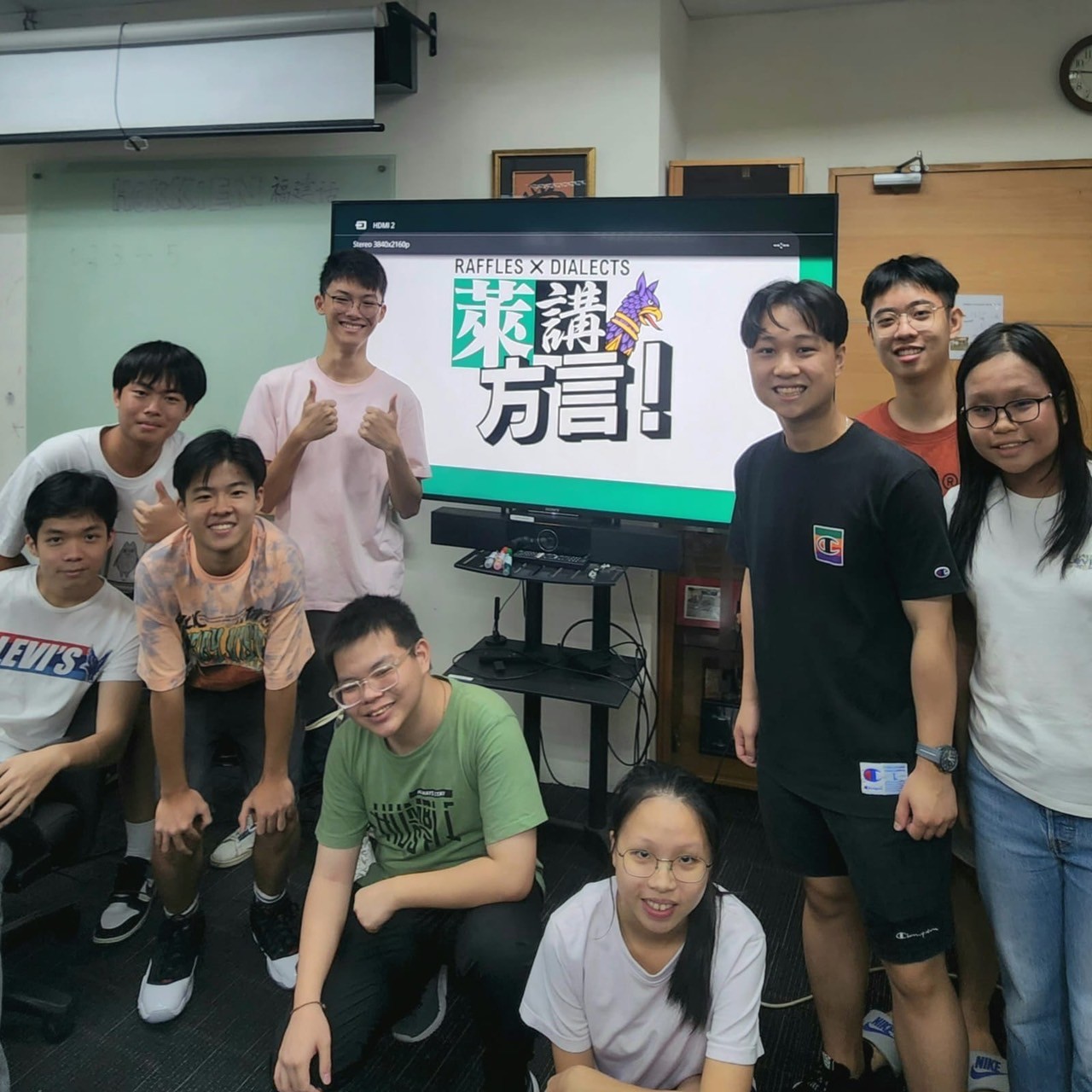 新加坡萊佛士學院的母語社團「萊講方言」，講回母語連結家族情感