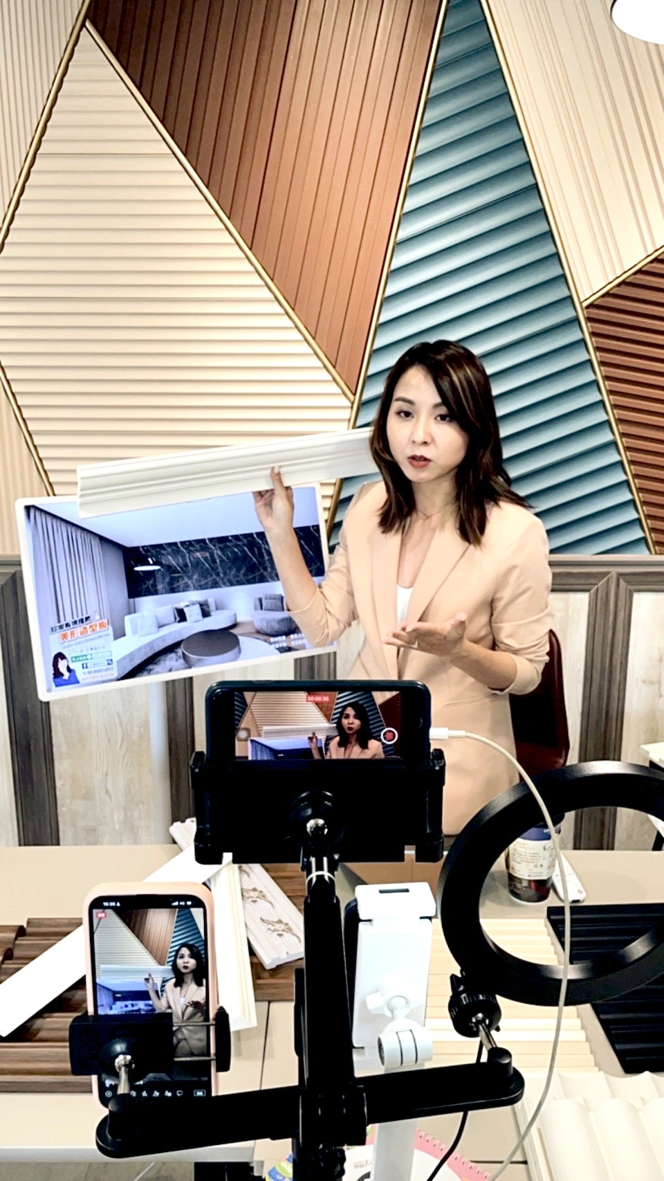 裝修設計當道 「珍娜板娘」二代接班女力當道