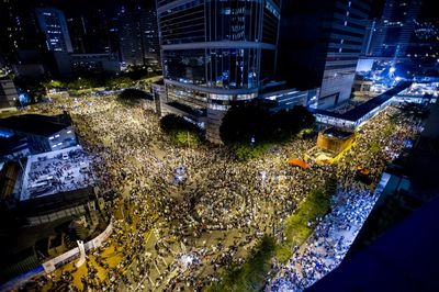香港佔中 市場面面觀