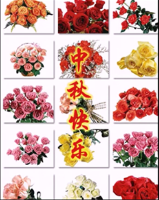 金曲靚花 對月共渡中秋