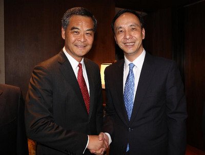 朱立倫星港行 展現兩岸外交能力