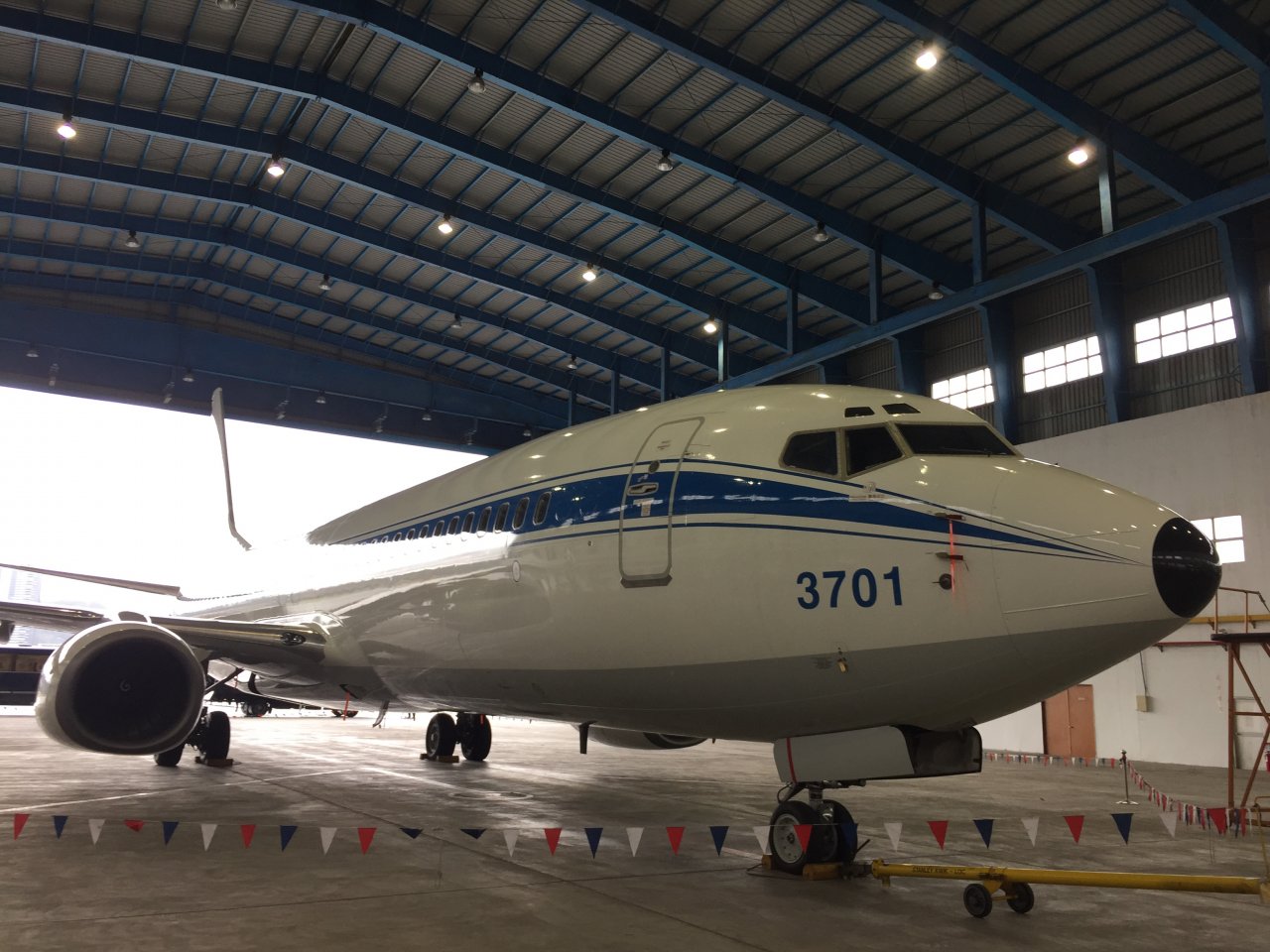 傳總統專機引擎毀損不更換  空軍：非事實