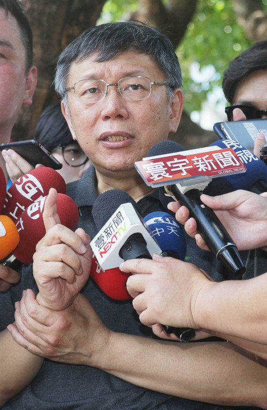 陳抗擾世大運？ 柯文哲：反會引起反感