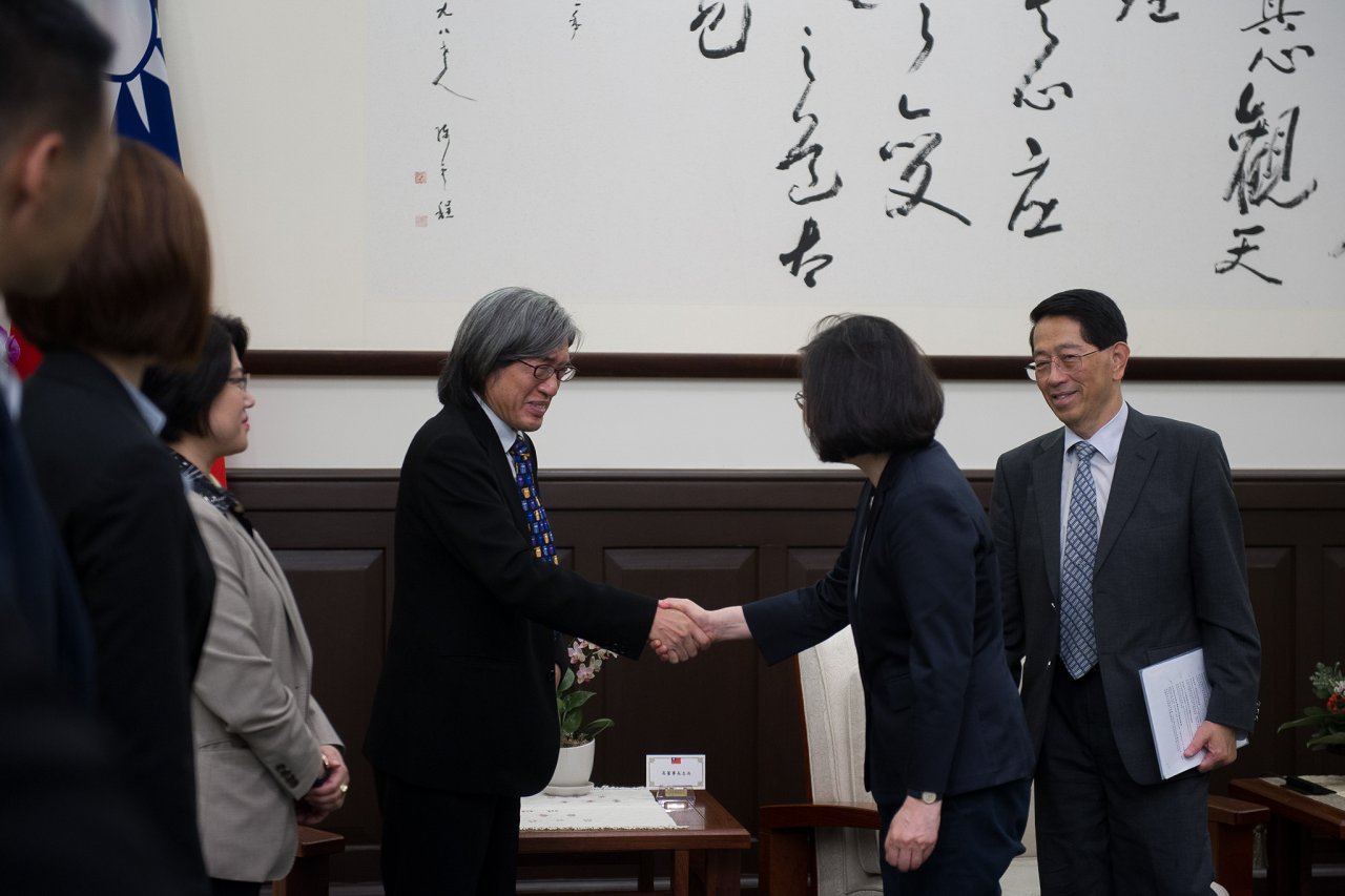 總統盼ABAC代表 助台灣產業與國際接軌