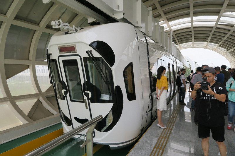成都研發新能源懸掛式列車 盼進軍台灣