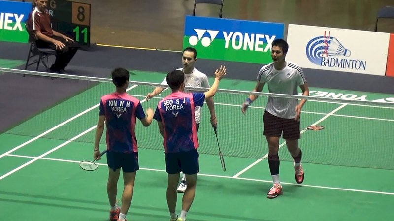 台灣選手甜蜜復仇 美羽球賽勝南韓