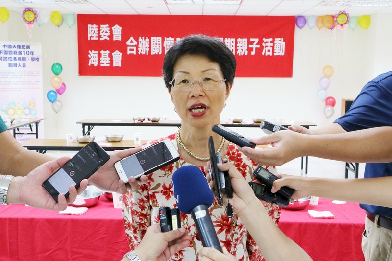 共軍機沿台飛行 陸委會請國人放心