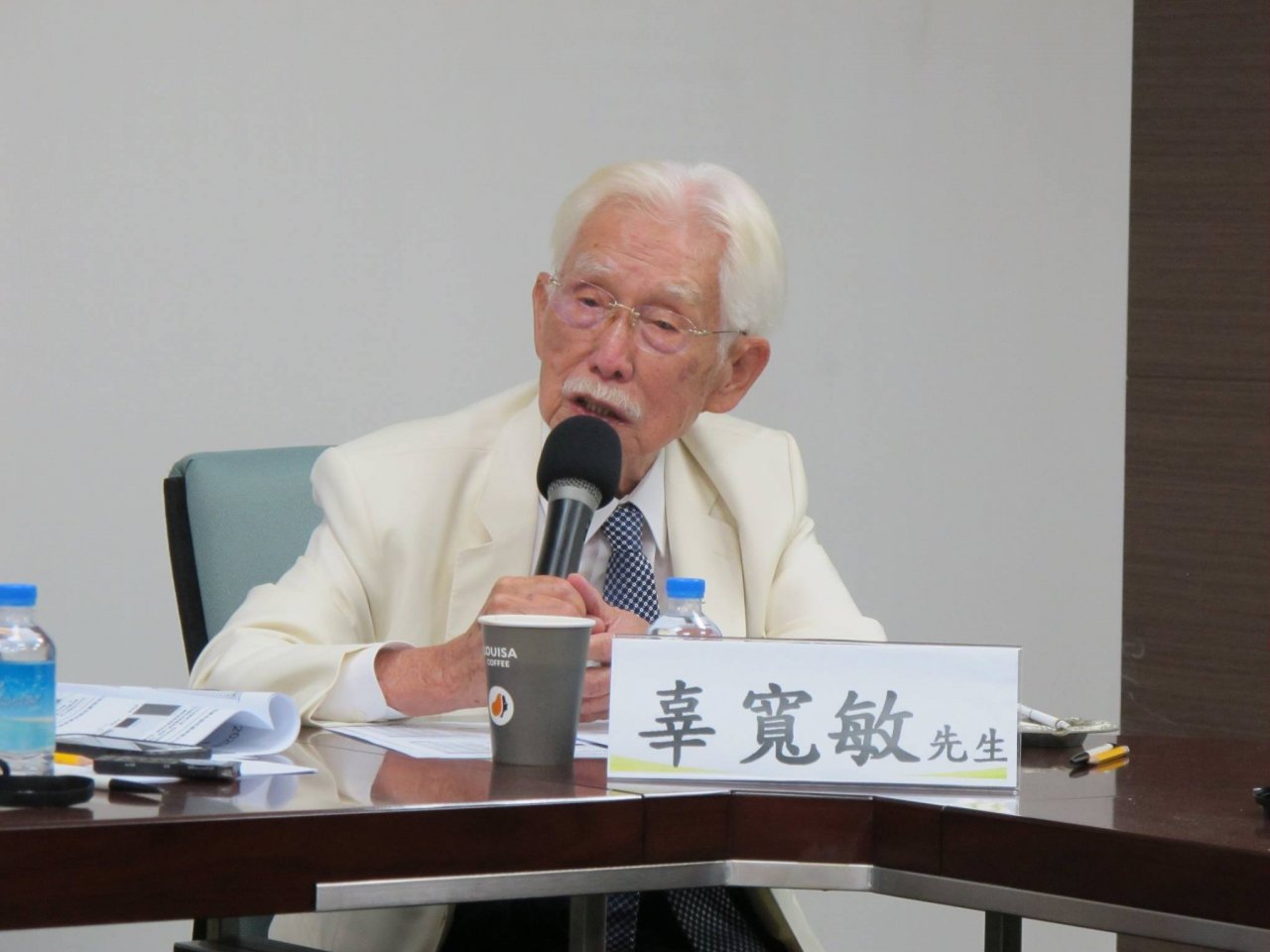 辜寬敏建議蔡總統做4年就好 全力拚改革