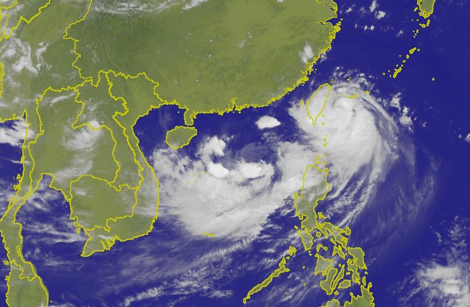 受海棠颱風影響 尼莎北偏恐登陸宜蘭