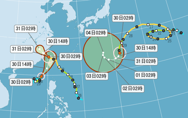 尼莎襲台 全台82人受傷