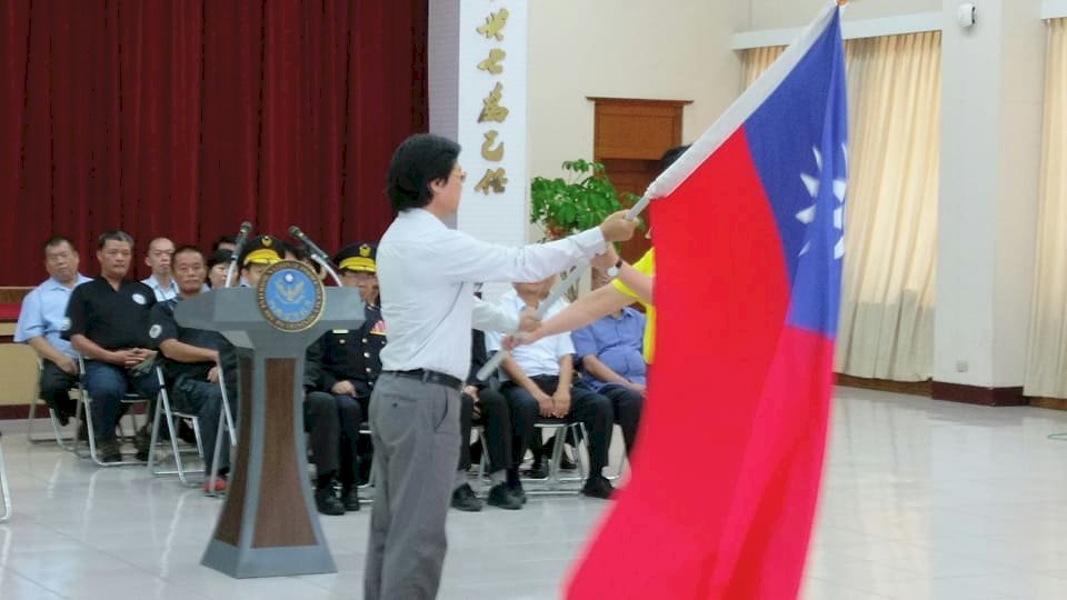 葉俊榮授旗世界警消運動會代表團 盼創佳績