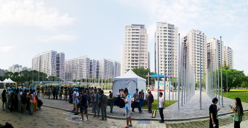試住世大運選手村 餐廳動線待改進