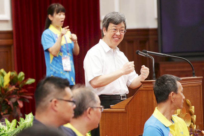 副總統：打造台灣為健康快樂運動島