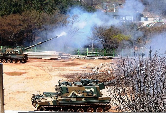南韓炮兵演訓意外爆炸 官兵1死6傷