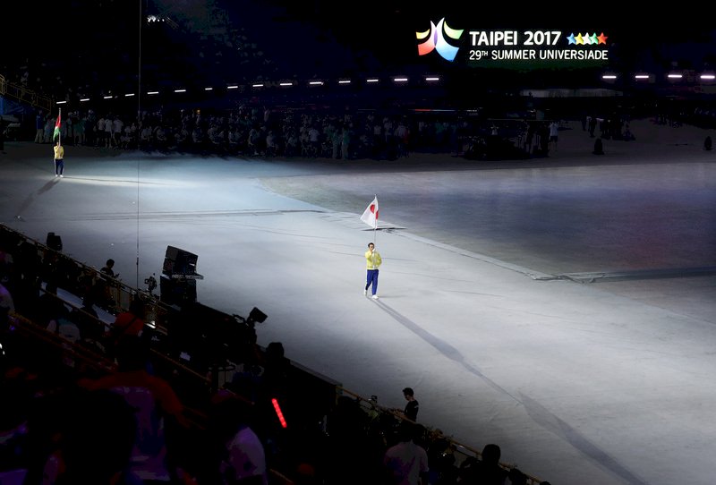 外媒：世大運開幕式選手進場受阻