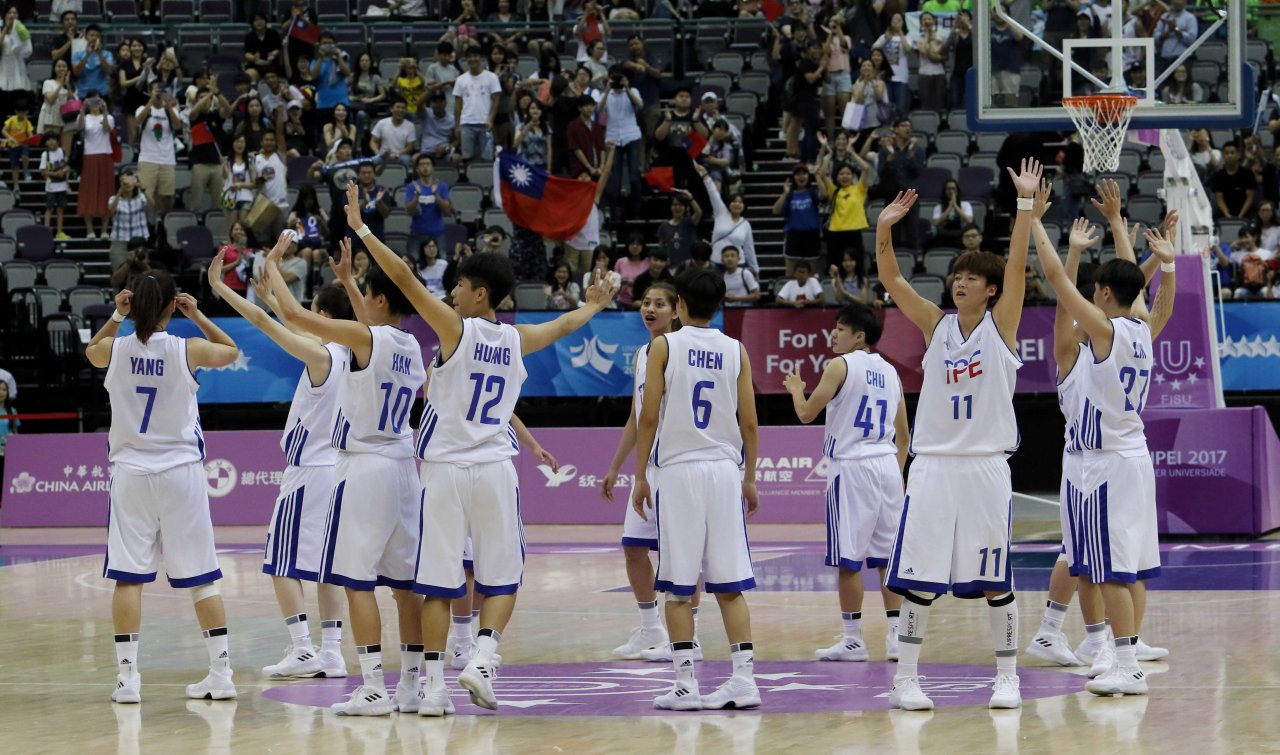 世大運女籃 台灣3連勝 分組第1晉8強