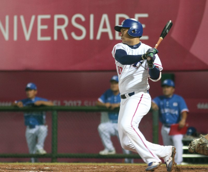 世大運棒球台韓戰 台灣九上3：6落後