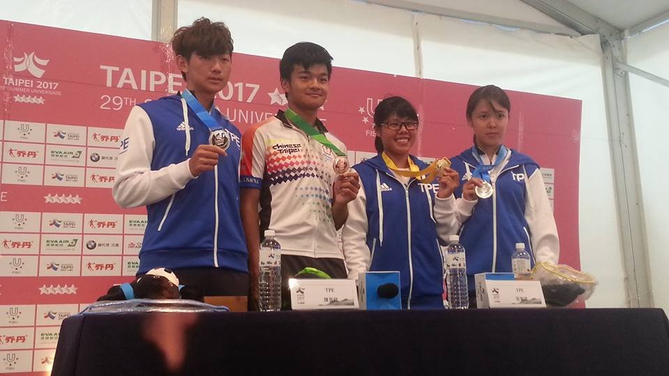 世大運滑輪溜冰 今再進帳1金2銀1銅