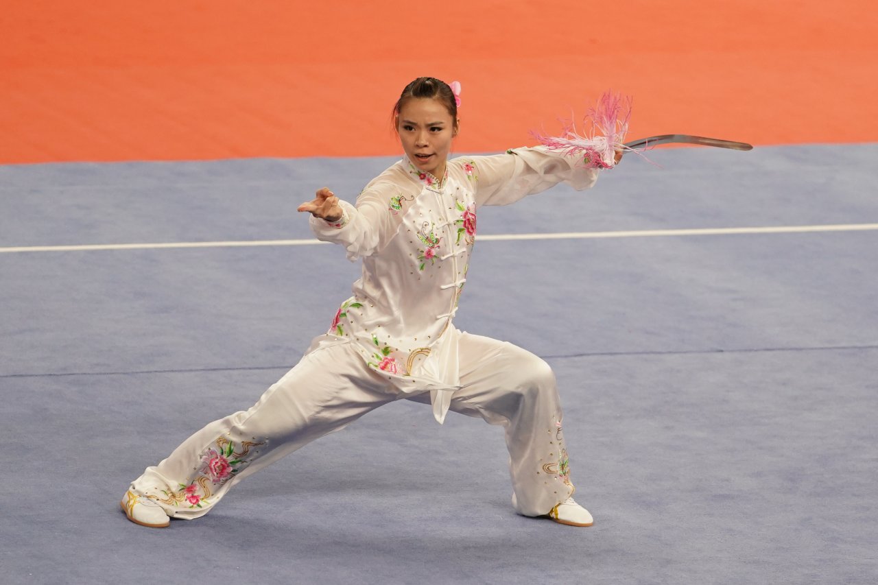 世大運武術女子太極 陳宜盈摘銀
