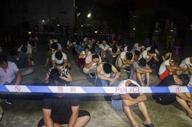廣西北海出動兩千軍警 嚴打傳銷抓千人