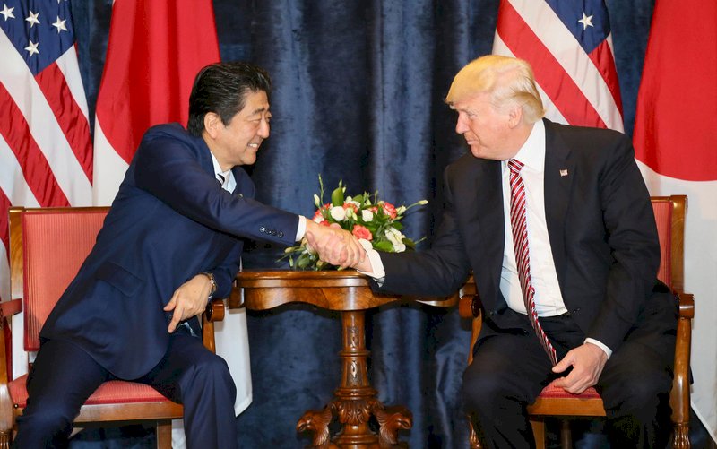 川普安倍再度通話 討論北韓問題