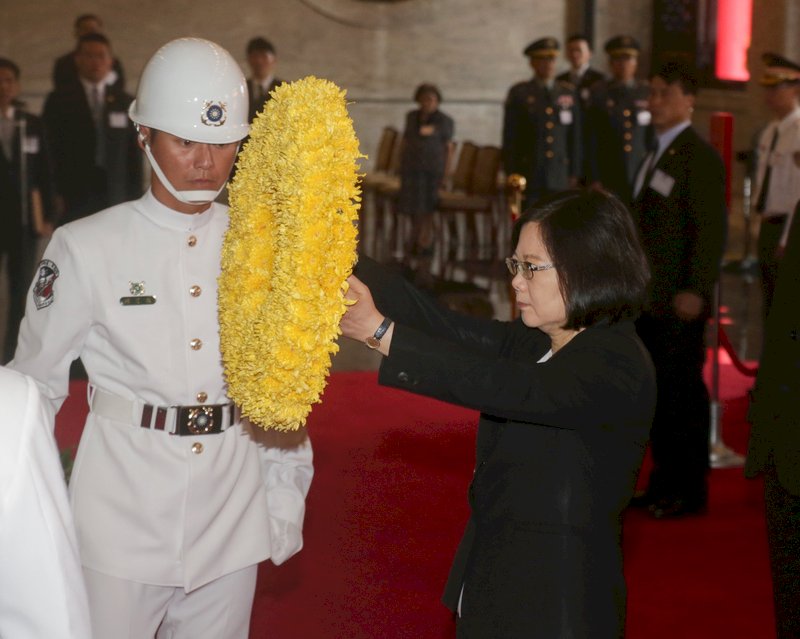 九三軍人節 蔡總統主持秋祭典禮