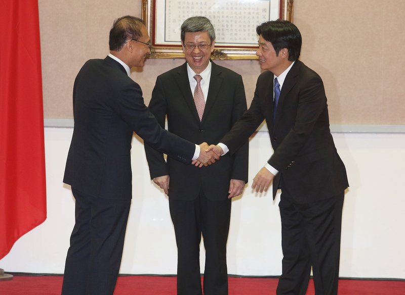 賴清德上任 做實事內閣啟動