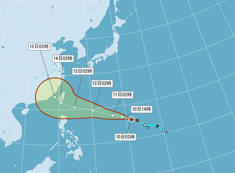 泰利恐成今年登陸中國最強颱風