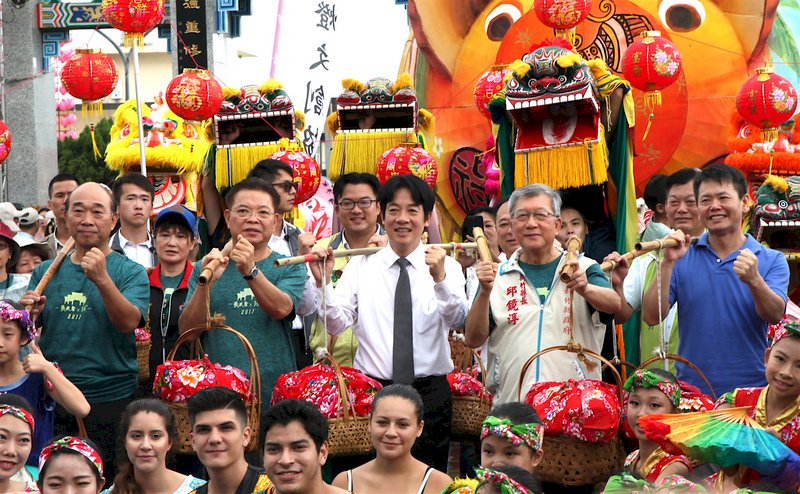上任後首公開行程 賴清德客語感謝鄉親