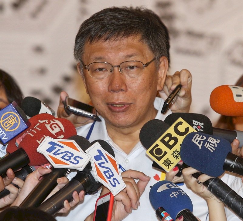 中國新歌聲爆衝突 柯：兩岸交流盼增善意