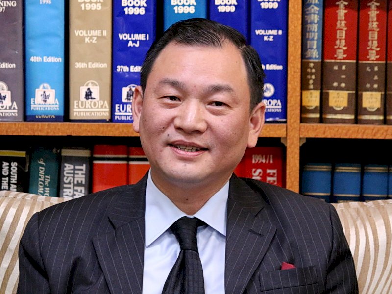 外交部：韓志正接任駐巴拉圭大使