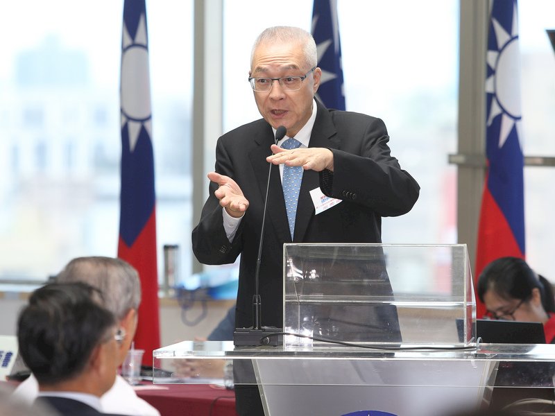 國共論壇 吳敦義：順應雙方行程安排