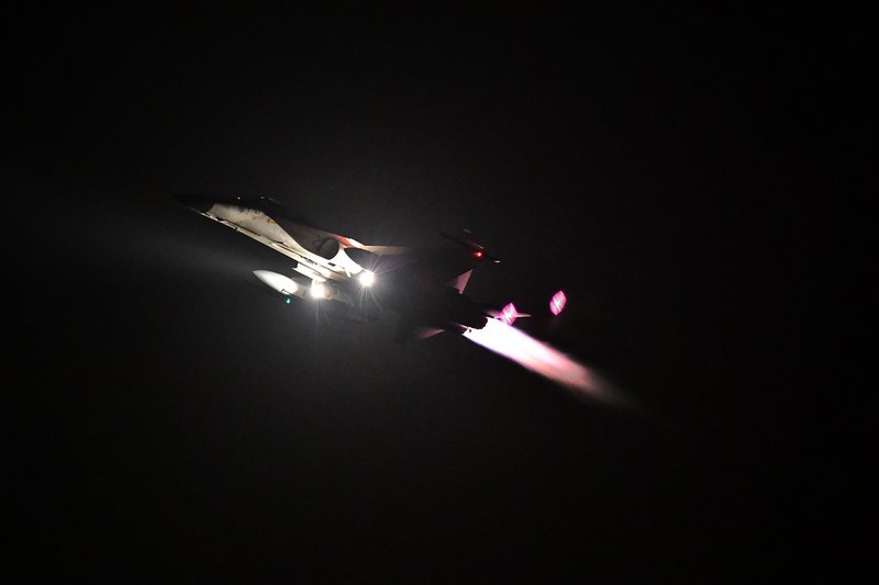 國軍昨晚夜間執行防空操演 確保國安