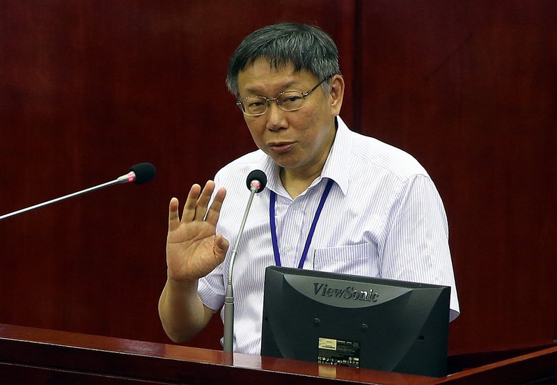 迄今未見警局長 柯文哲：不會為難警察