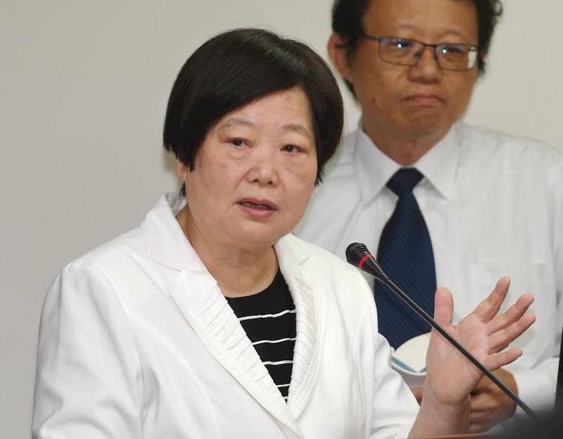 徐永明批不適任 林美珠抗議
