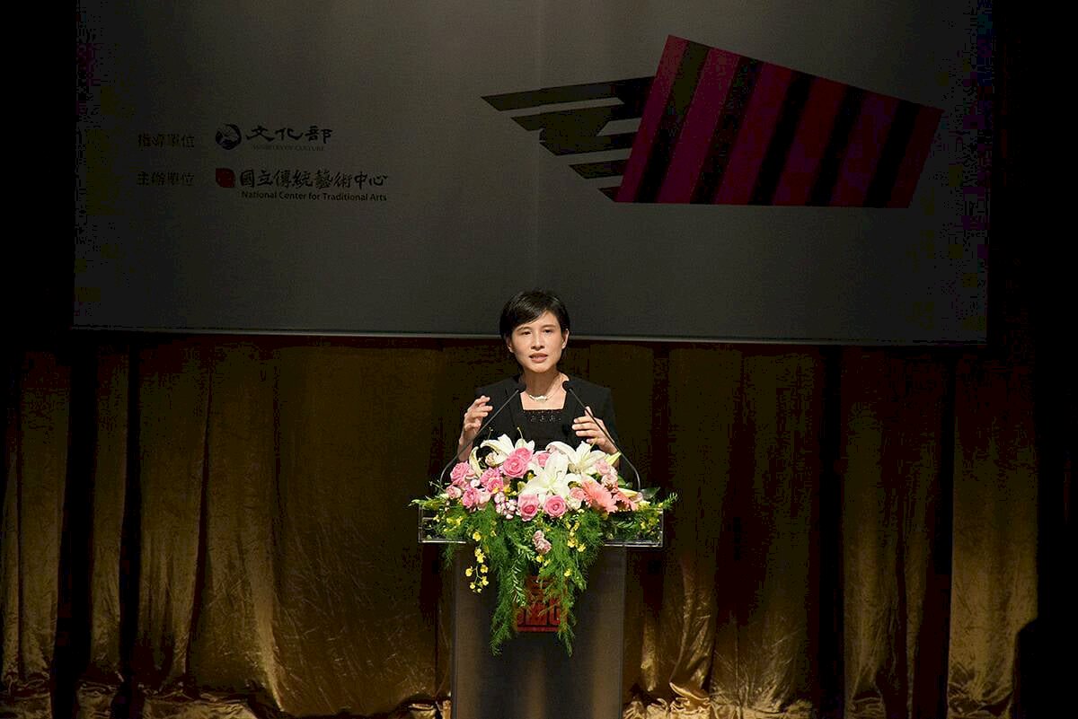 鄭麗君：啟動傳藝開枝散葉及接班人計畫