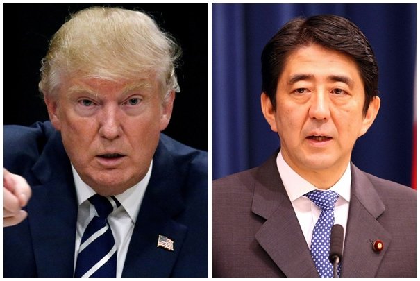 安倍與川普冗長通電話 討論伊朗北韓議題