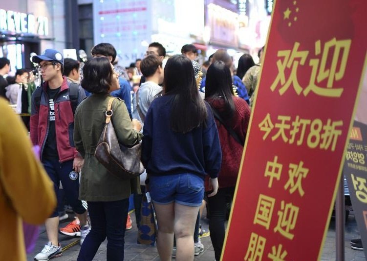 薩德效應衝擊 陸客訪韓減半